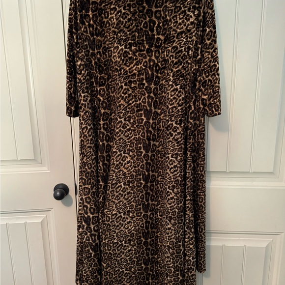 Southern Stitch leopard print duster.  Size small/ medium.   NWT - Picture 5 of 7